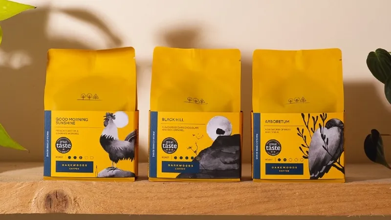 Coffee bag sleeve