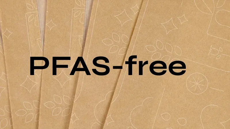 PFAS free pouch