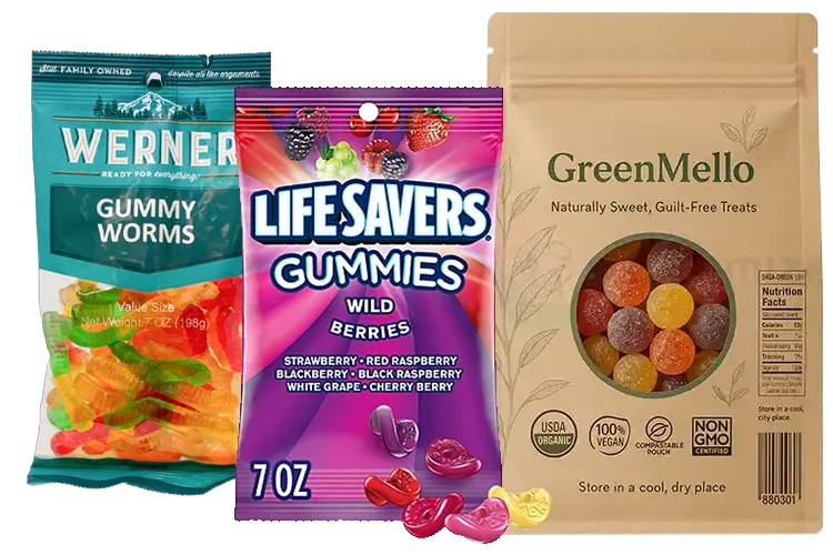 Custom Gummy Bags