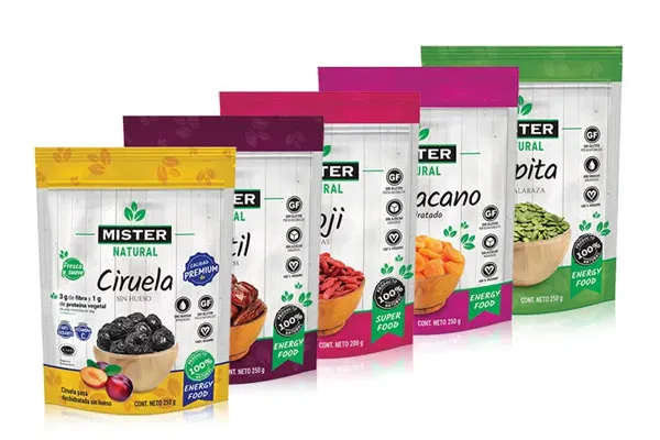 Dry Fruit Packing Bags with Zipper