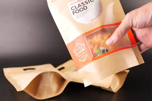Kraft Paper Dry Fruit Bag