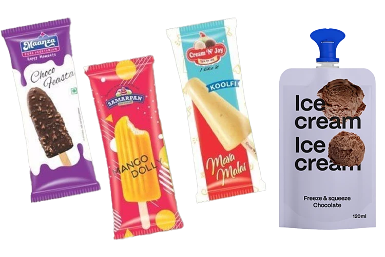 Ice Cream Pouches