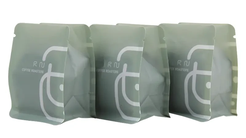 Matte Finish Coffee Packaging Pouches