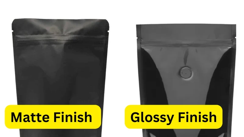 Matte vs. Glossy Packaging Pouches