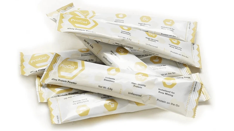 Single Serve Protein Powder Packaging