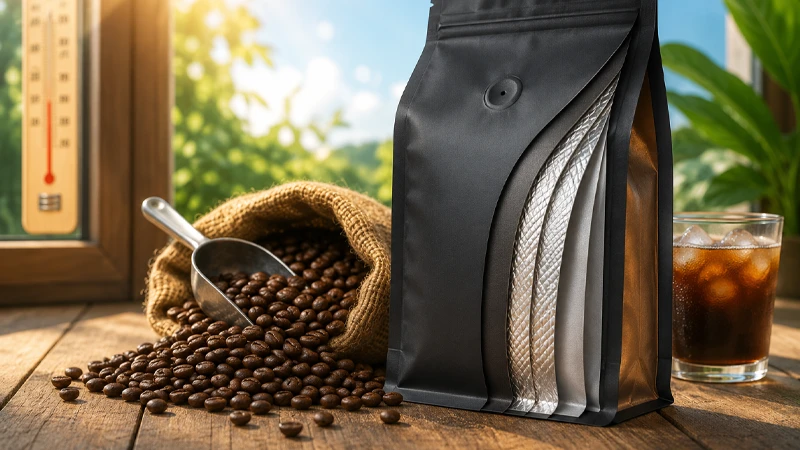 High Barrier Coffee Bags Why They Matter More in Summer
