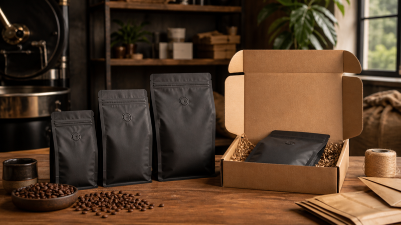 Coffee Packaging for Subscription Shipping: Sizes, Valves, and Mailer Fit