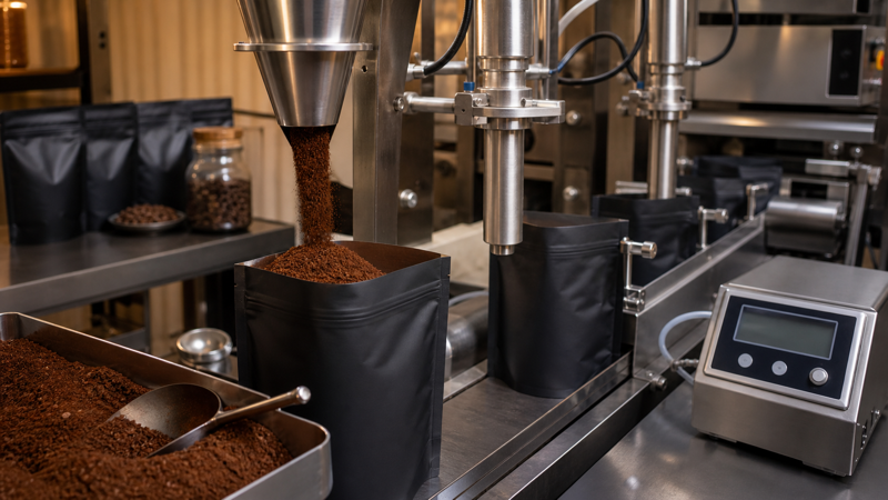 Nitrogen-Flushed Packaging for Ground Coffee: A Setup Guide