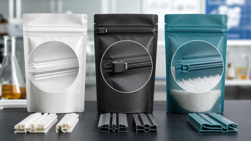 Zipper Types for Flexible Packaging: Press-to-Close, Slider, and Powder-Proof