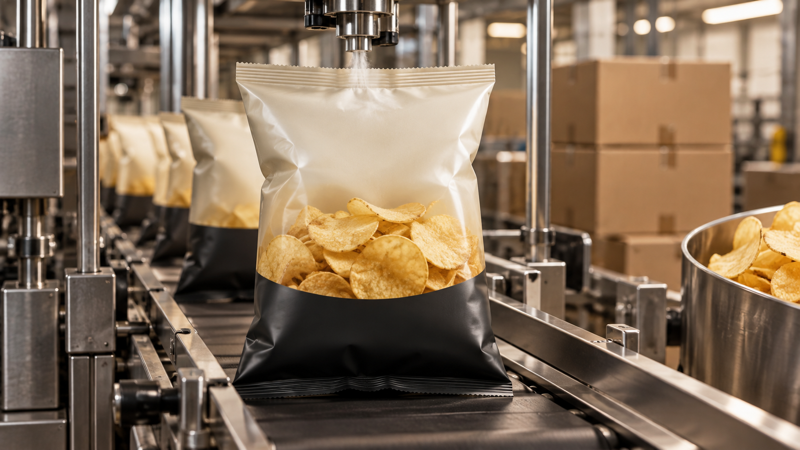 Chip Bag Headspace: How Nitrogen Flushing Protects Crisps